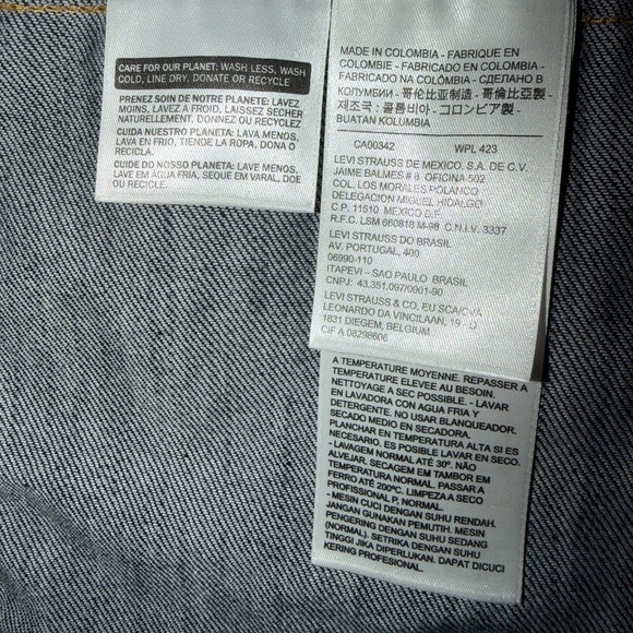 Levi's Men's Classic Denim Jacket - Indigo - Picture 5 of 9